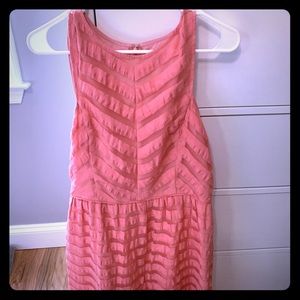 Pink Loft sleeveless dress size 12